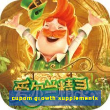 cupom growth supplements